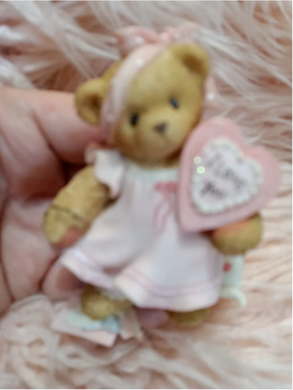 Cherished Teddies “We’ve Pieced Together A Perfect Love” I Love You Heart Cat